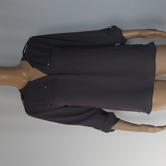 Simply Styled Tops - Simply Styled Women's Dark Grey Blouse Size L